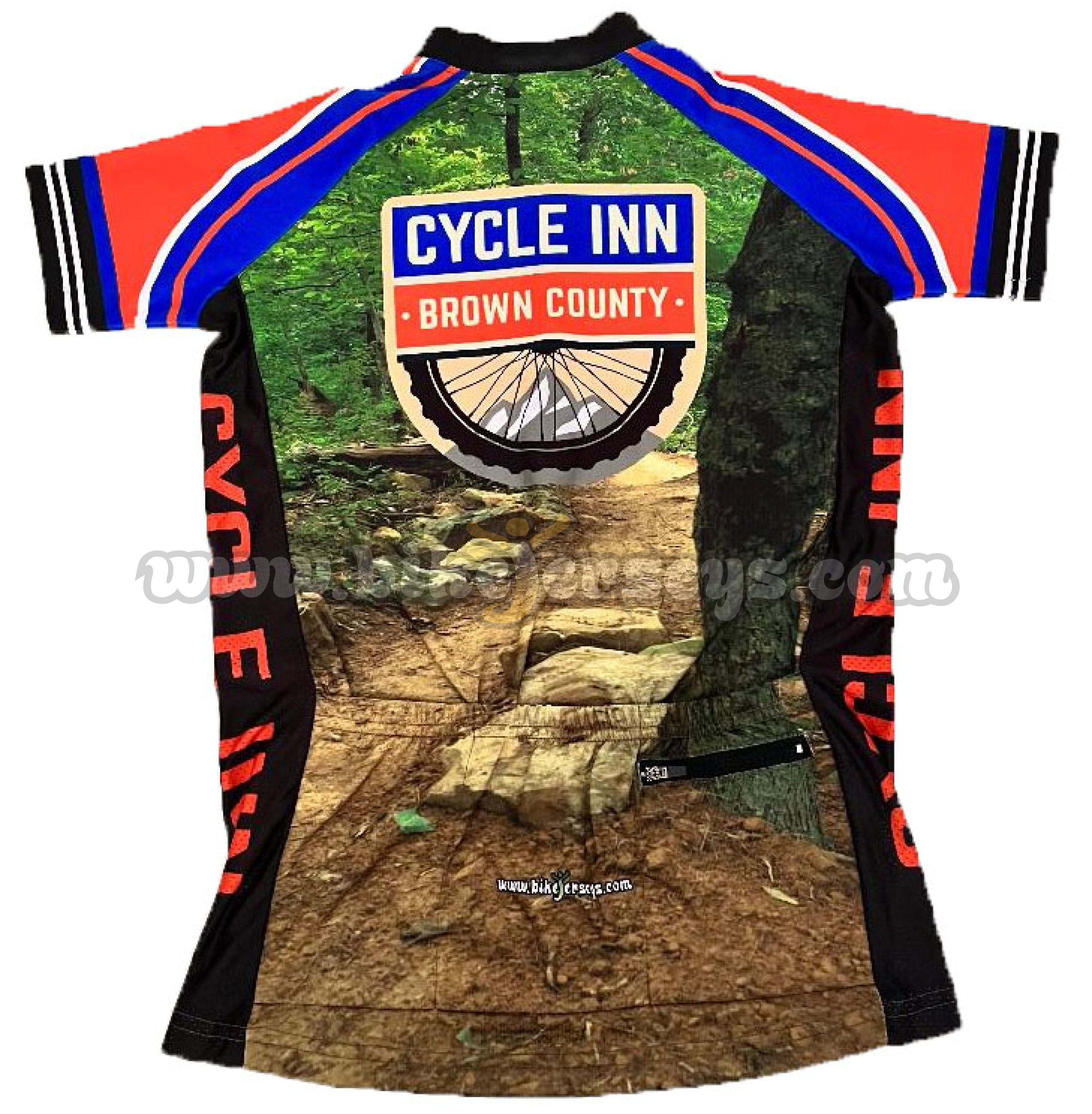 Custom bike jersey sizing guide